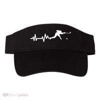 Hockey Player Heartbeat Ice Hockey Gift Meaningful Gift Visor thumb 0