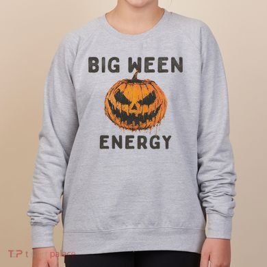 Halloween Pumpkin Head Big Ween Energy Spooky Women's Sweatshirt