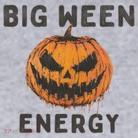 Halloween Pumpkin Head Big Ween Energy Spooky Women's Sweatshirt thumb 2