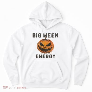 Halloween Pumpkin Head Big Ween Energy Spooky Hoodie