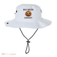 Halloween Pumpkin Head Big Ween Energy Spooky Bucket Hat thumb 0