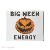 Halloween Pumpkin Head Big Ween Energy Spooky Mousepad thumb 0
