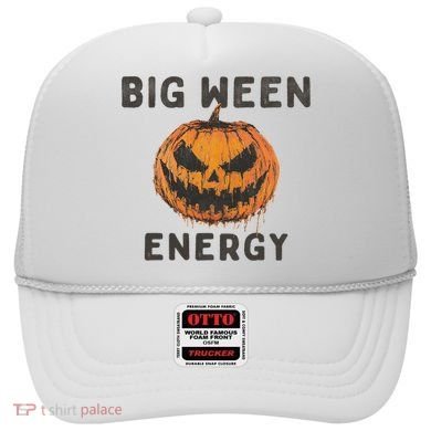 Halloween Pumpkin Head Big Ween Energy Spooky Hat