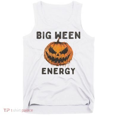 Halloween Pumpkin Head Big Ween Energy Spooky Tank Top