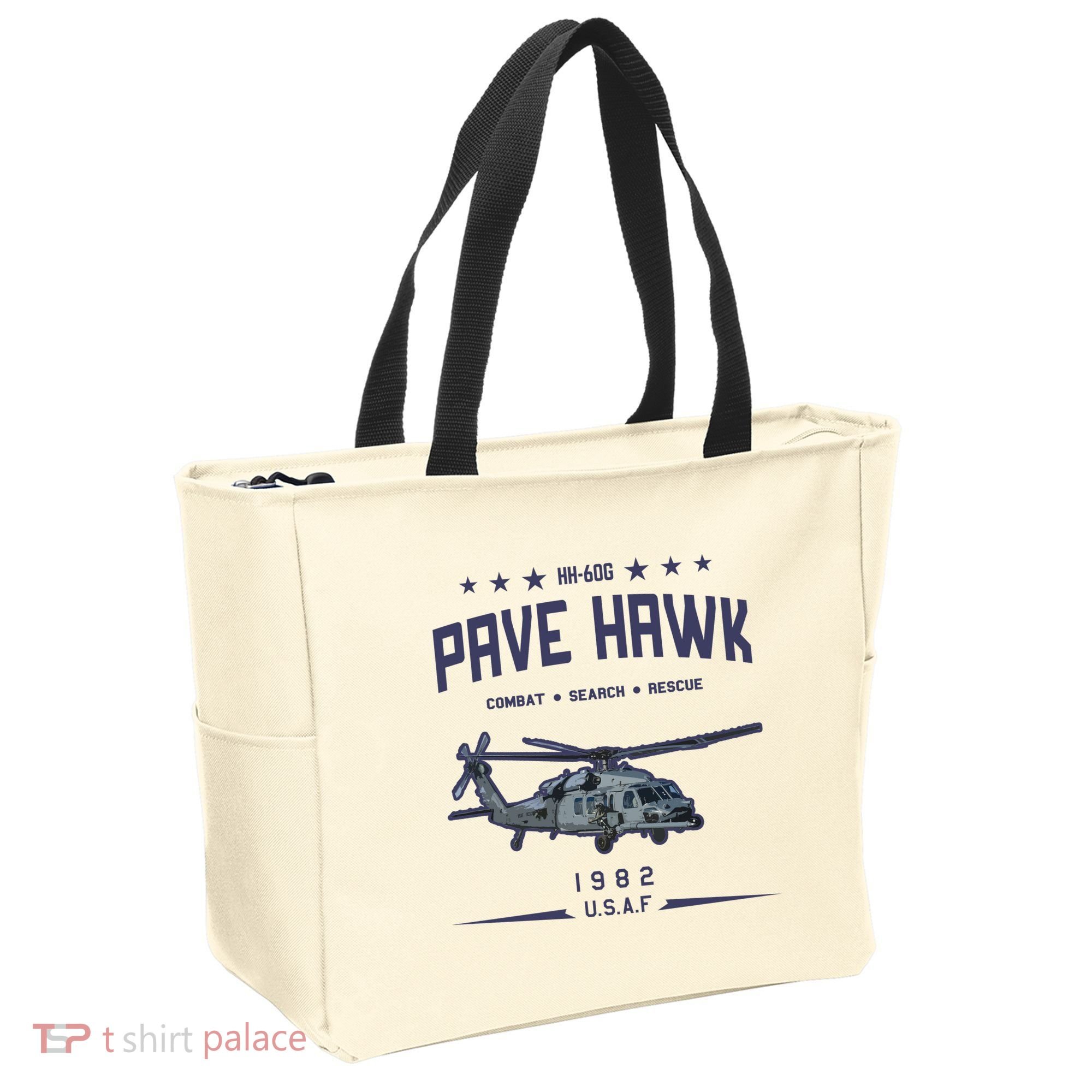 Hh60g Pavehawk Helicopter Tote Bag
