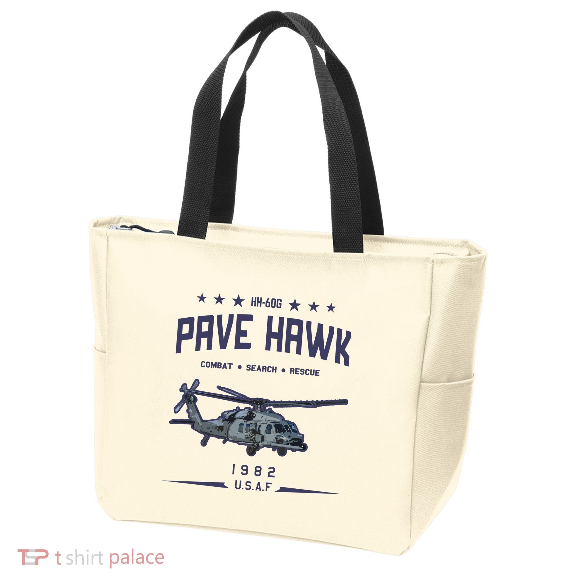 Hh60g Pavehawk Helicopter Tote Bag