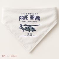 Hh60g Pavehawk Helicopter USA-Made Doggie Bandana thumb 0