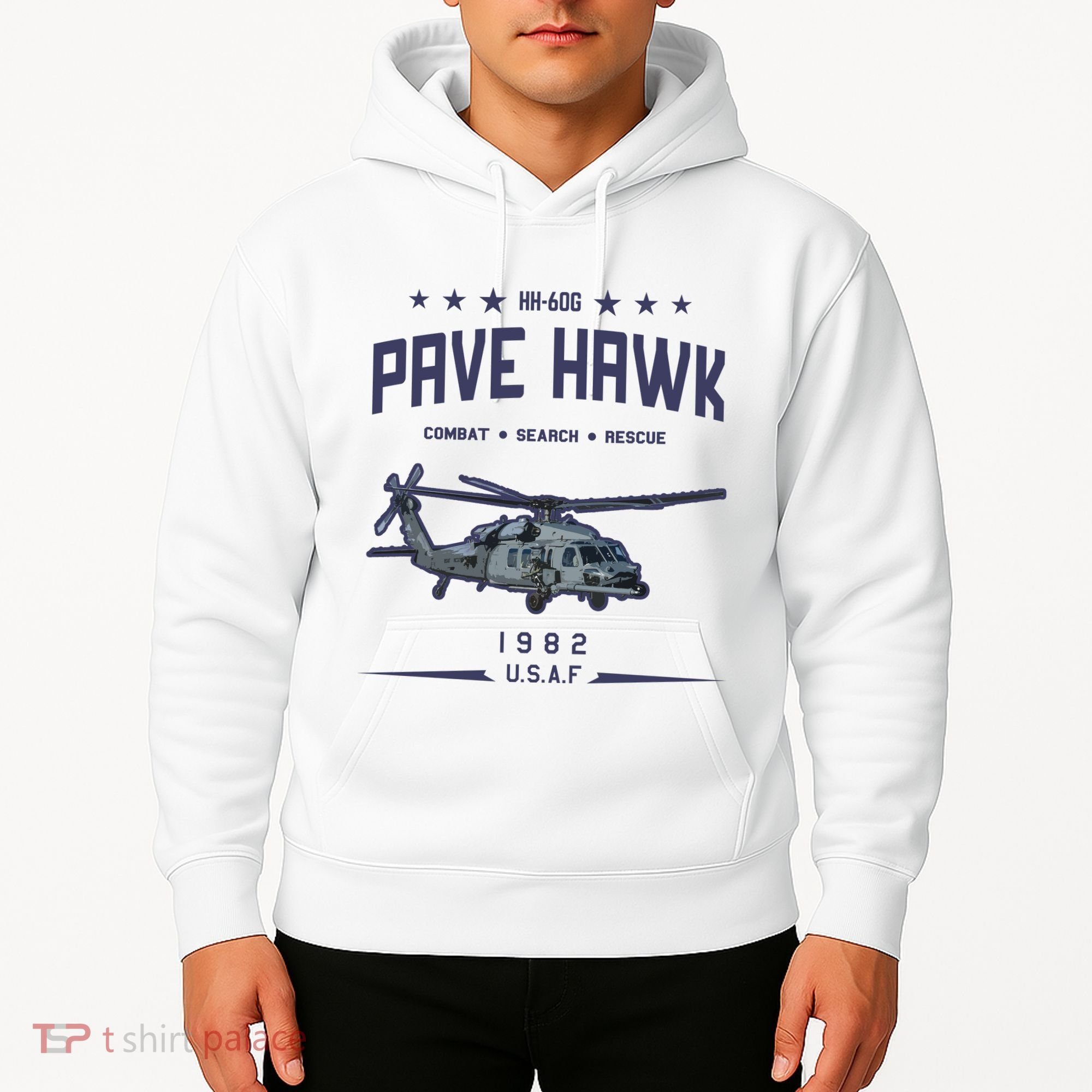 Hh60g Pavehawk Helicopter Hoodie