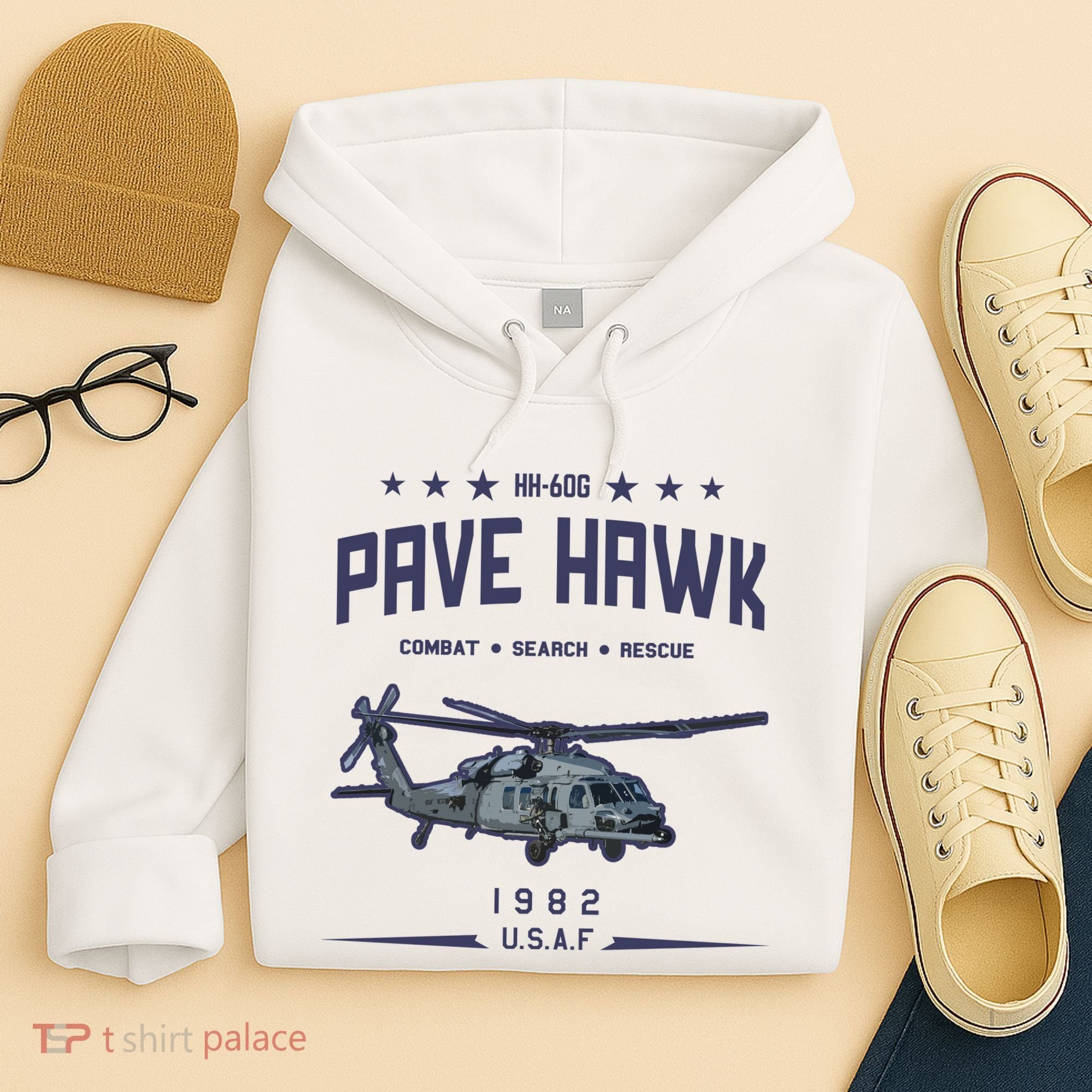 Hh60g Pavehawk Helicopter Hoodie