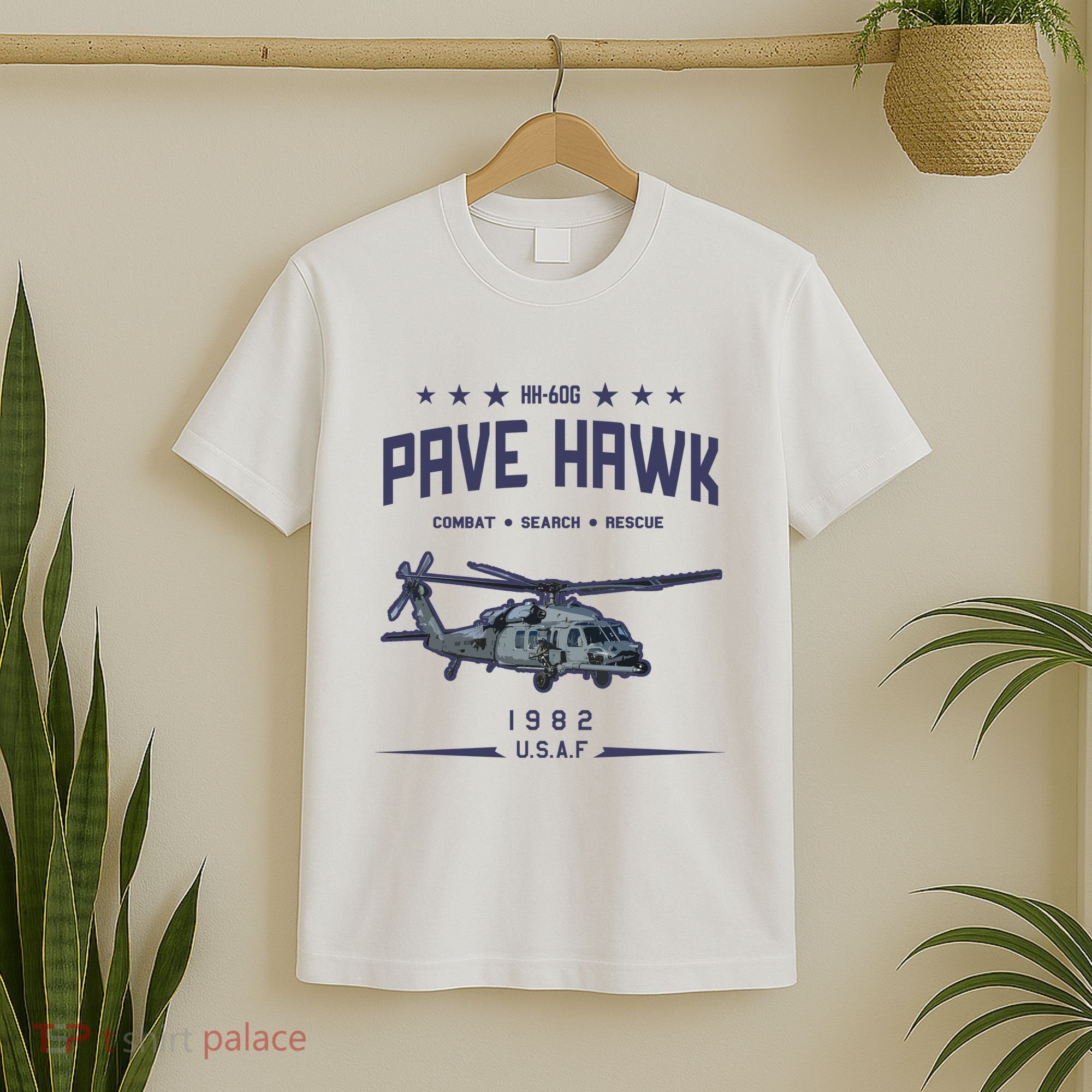 Hh60g Pavehawk Helicopter T-Shirt