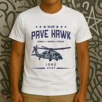 Hh60g Pavehawk Helicopter T-Shirt thumb 3