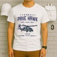 Hh60g Pavehawk Helicopter T-Shirt thumb 6