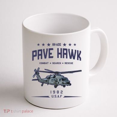 Hh60g Pavehawk Helicopter Coffee Mug back