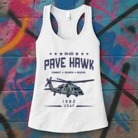 Hh60g Pavehawk Helicopter Women's Tank Top thumb 3