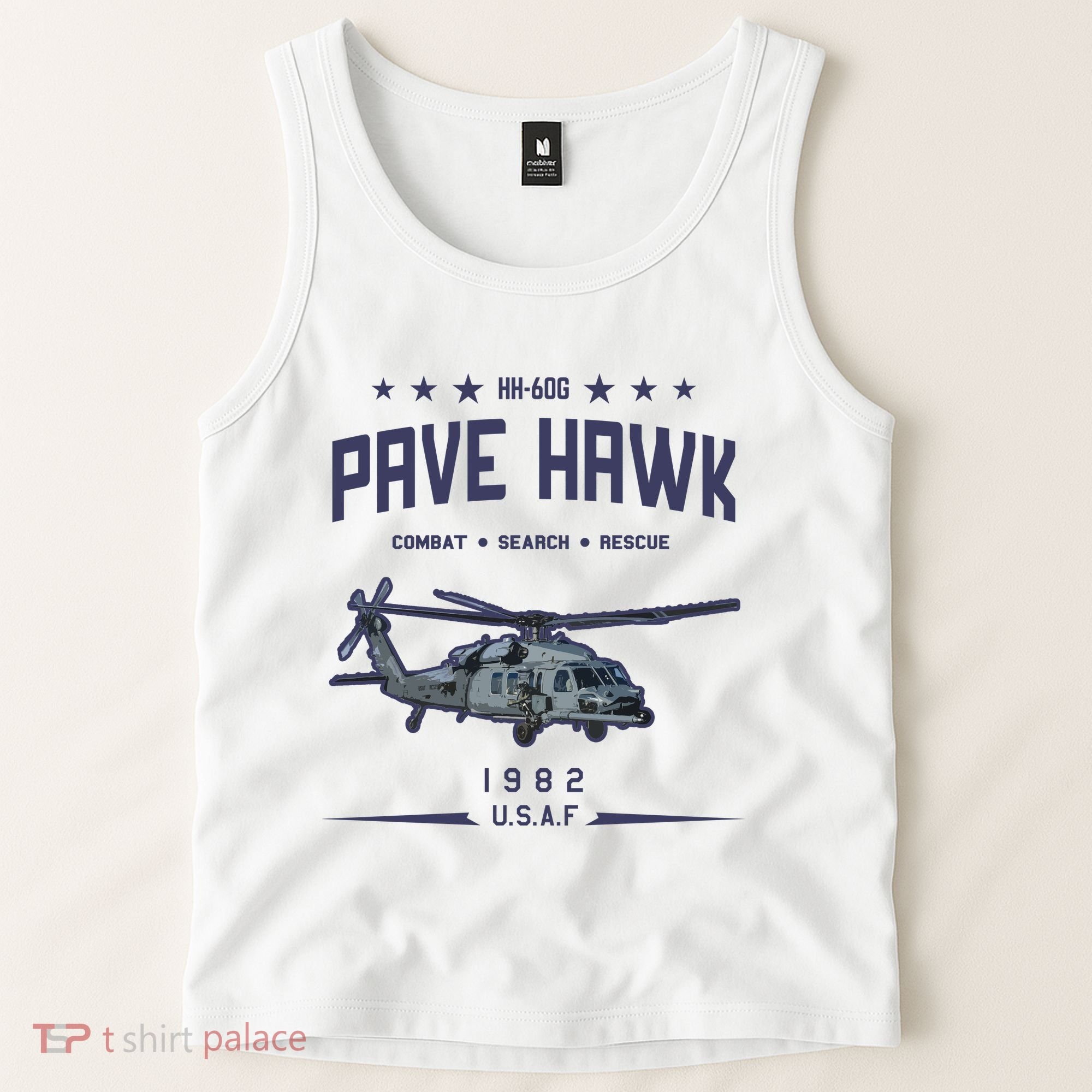 Hh60g Pavehawk Helicopter Tank Top
