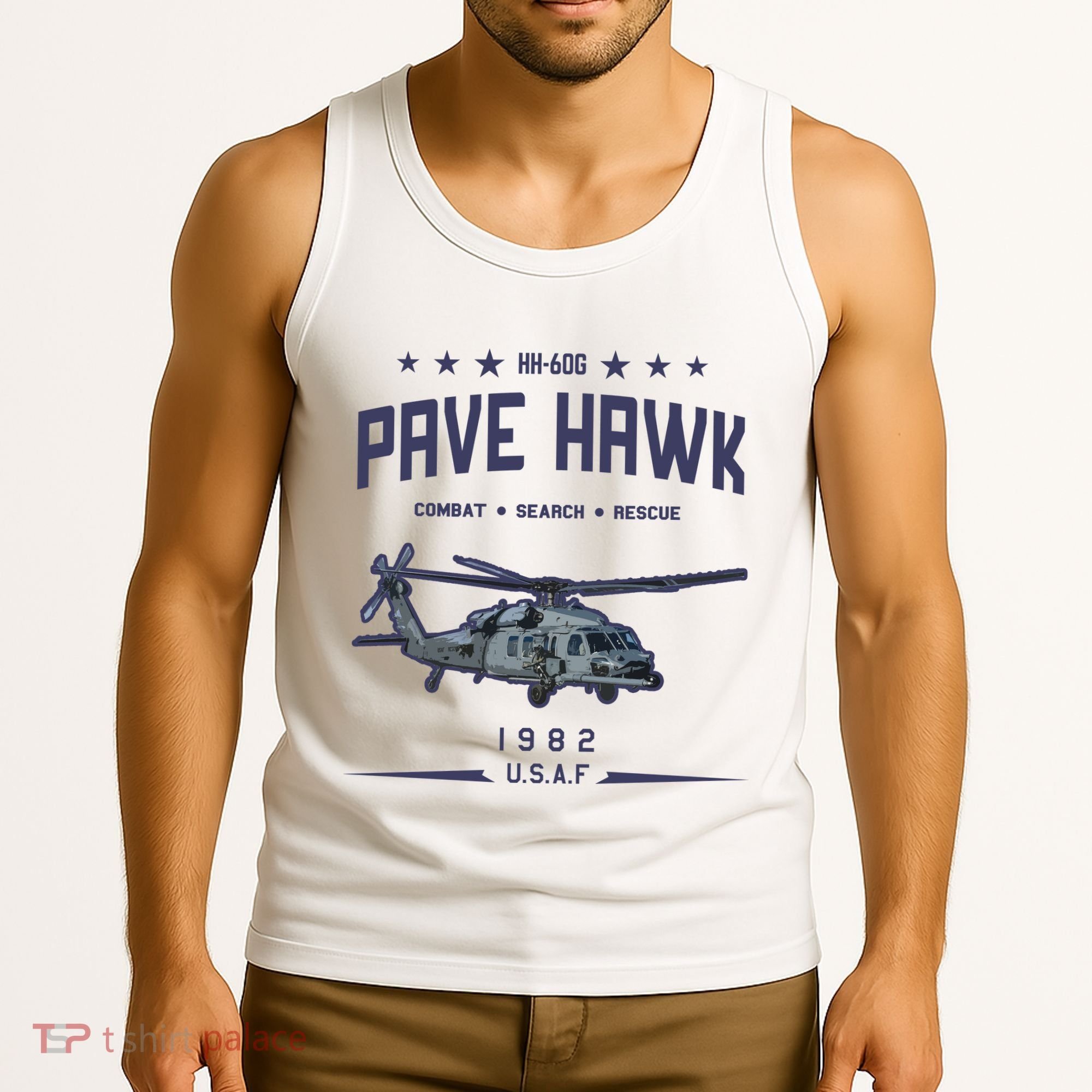Hh60g Pavehawk Helicopter Tank Top