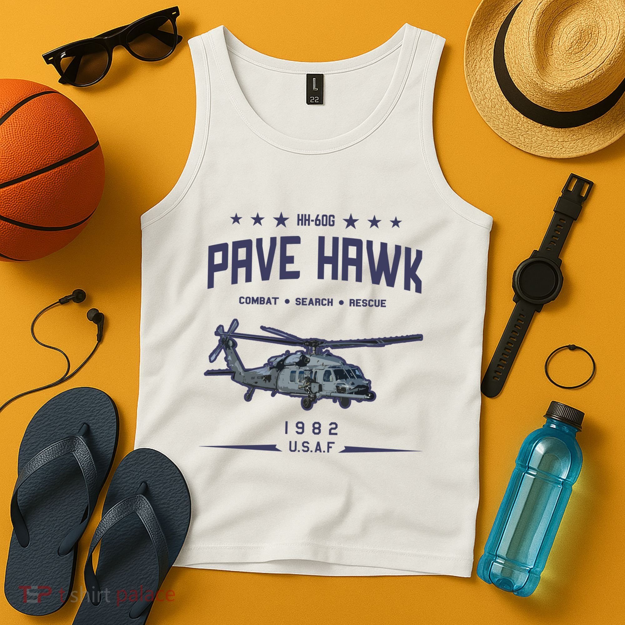 Hh60g Pavehawk Helicopter Tank Top