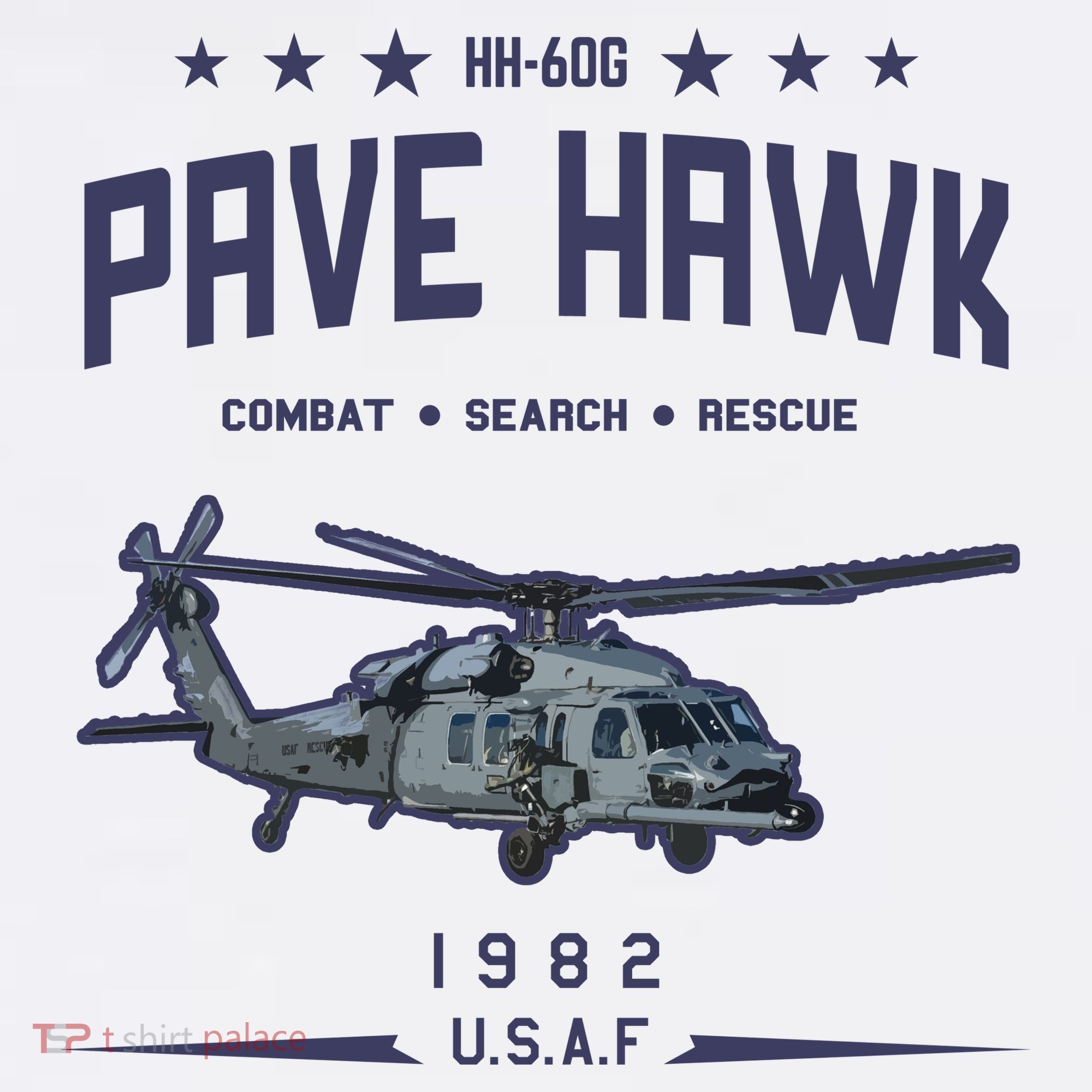 Hh60g Pavehawk Helicopter Tank Top