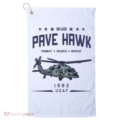 Hh60g Pavehawk Helicopter Golf Towel