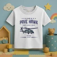 Hh60g Pavehawk Helicopter Toddler T-Shirt thumb 3