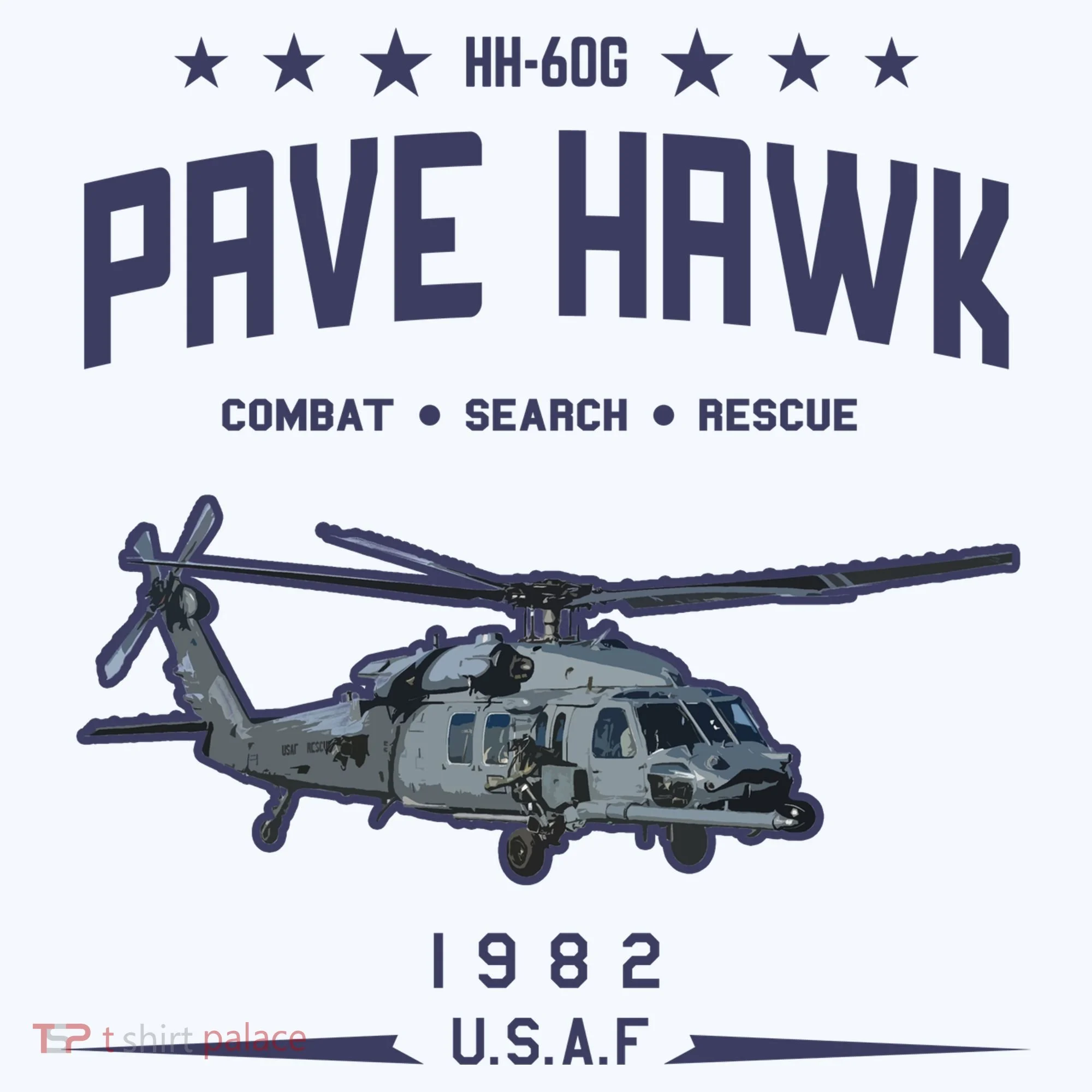Hh60g Pavehawk Helicopter Toddler T-Shirt