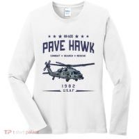 Hh60g Pavehawk Helicopter Women's Long Sleeve Shirt thumb 0