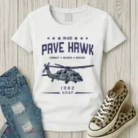 Hh60g Pavehawk Helicopter Women's T-Shirt thumb 3