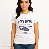 Hh60g Pavehawk Helicopter Women's T-Shirt thumb 4