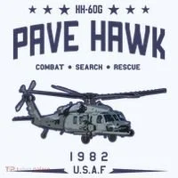 Hh60g Pavehawk Helicopter Women's T-Shirt thumb 6