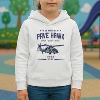 Hh60g Pavehawk Helicopter Kids Hoodie thumb 3