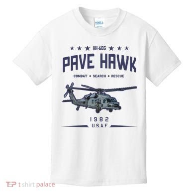 Hh60g Pavehawk Helicopter Kids T-Shirt