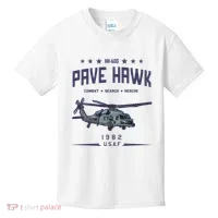 Hh60g Pavehawk Helicopter Kids T-Shirt thumb 0