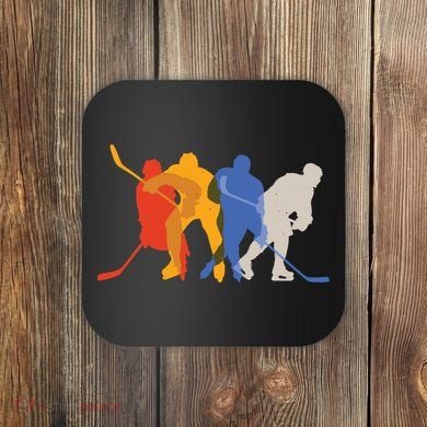 Hockey Players Coaster