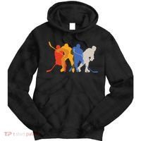 Hockey Players Tie Dye Hoodie thumb 0