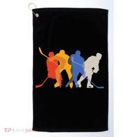 Hockey Players Golf Towel thumb 0