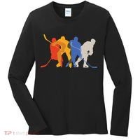 Hockey Players Women's Long Sleeve Shirt thumb 0