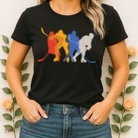 Hockey Players Women's T-Shirt thumb 2