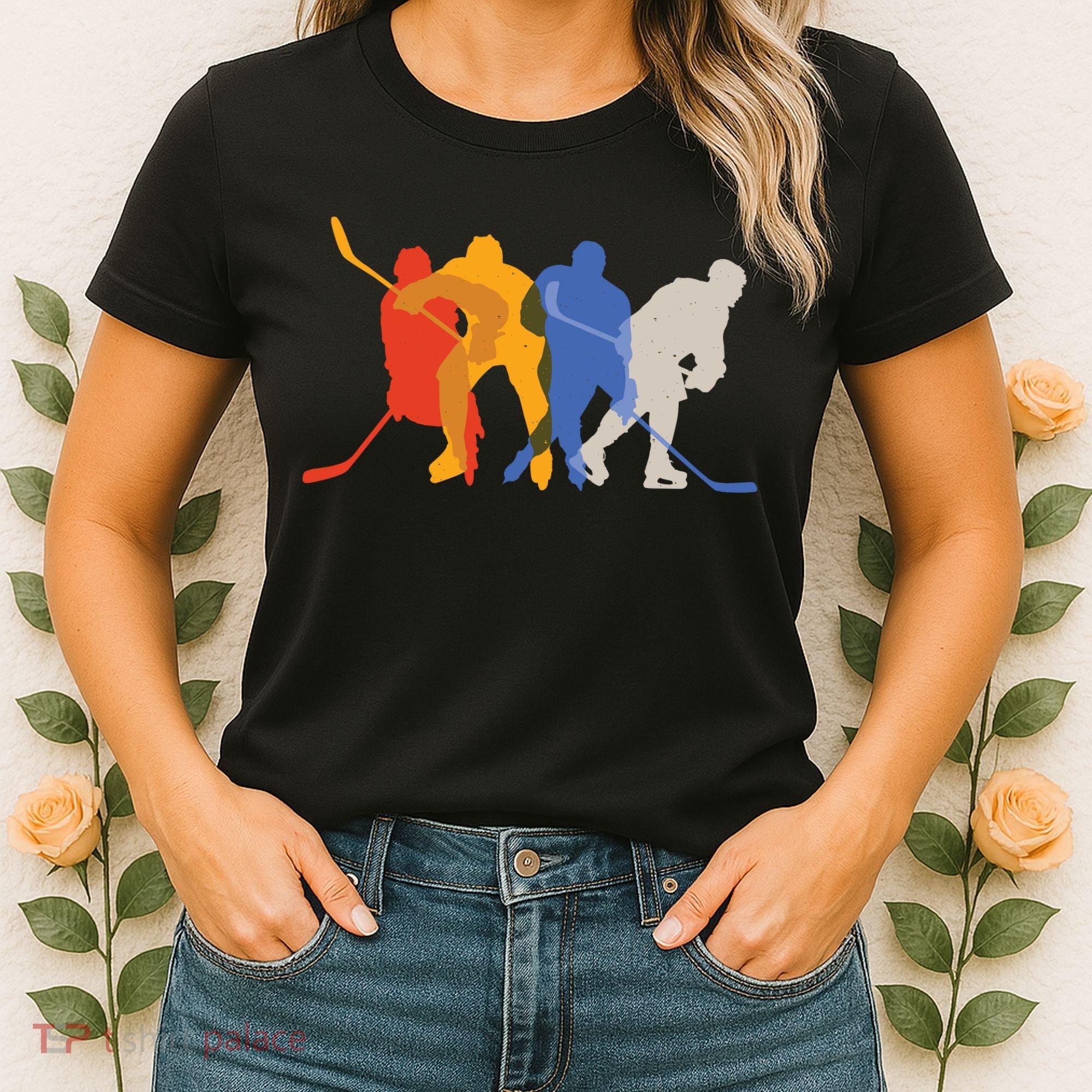 Hockey Players Women's T-Shirt