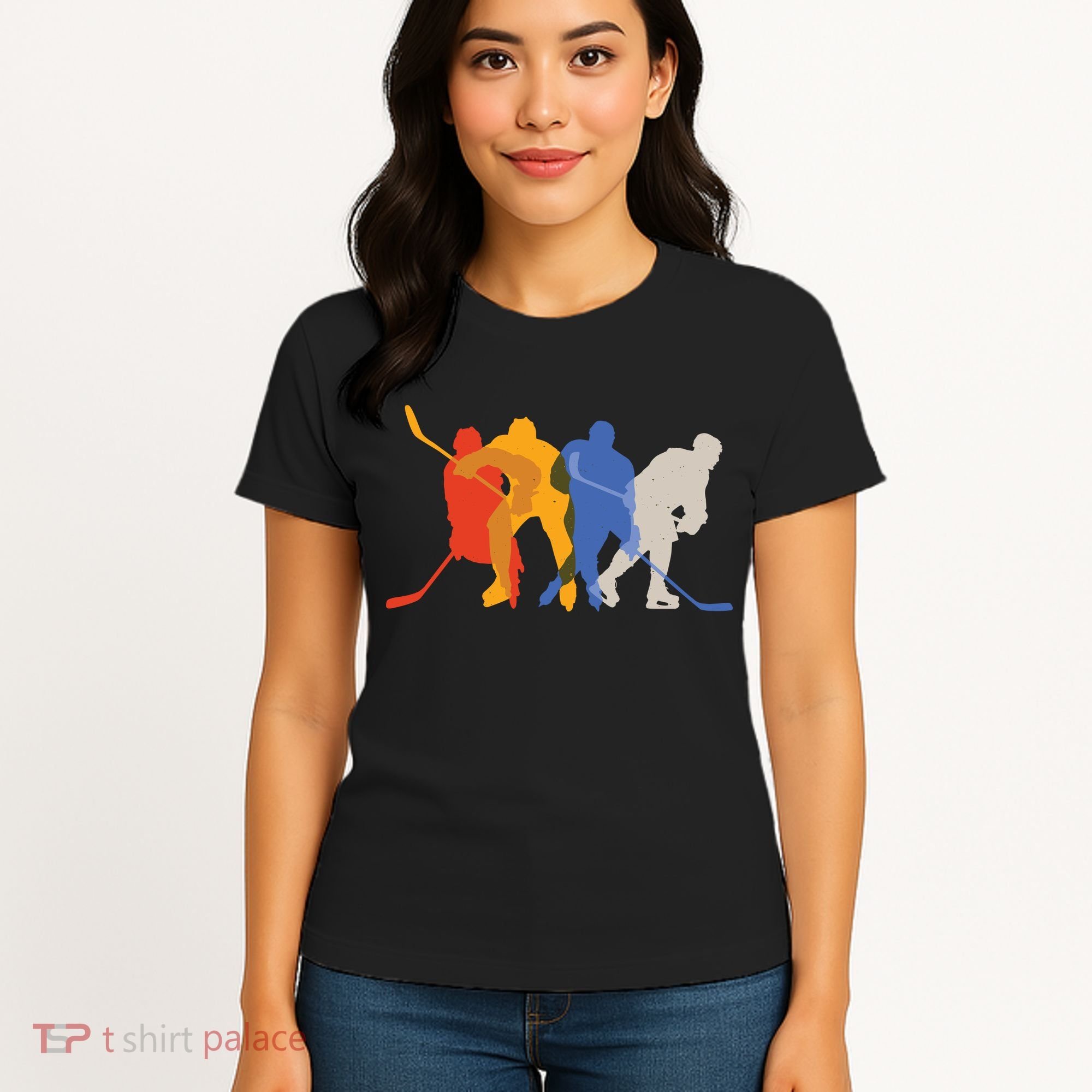 Hockey Players Women's T-Shirt