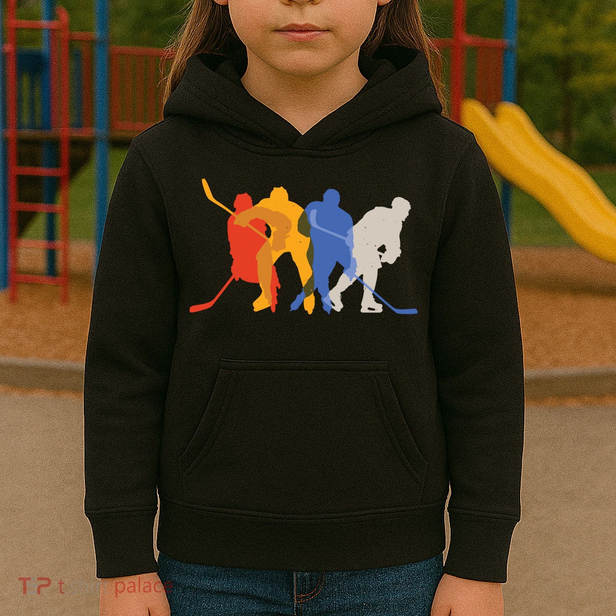 Hockey Players Kids Hoodie