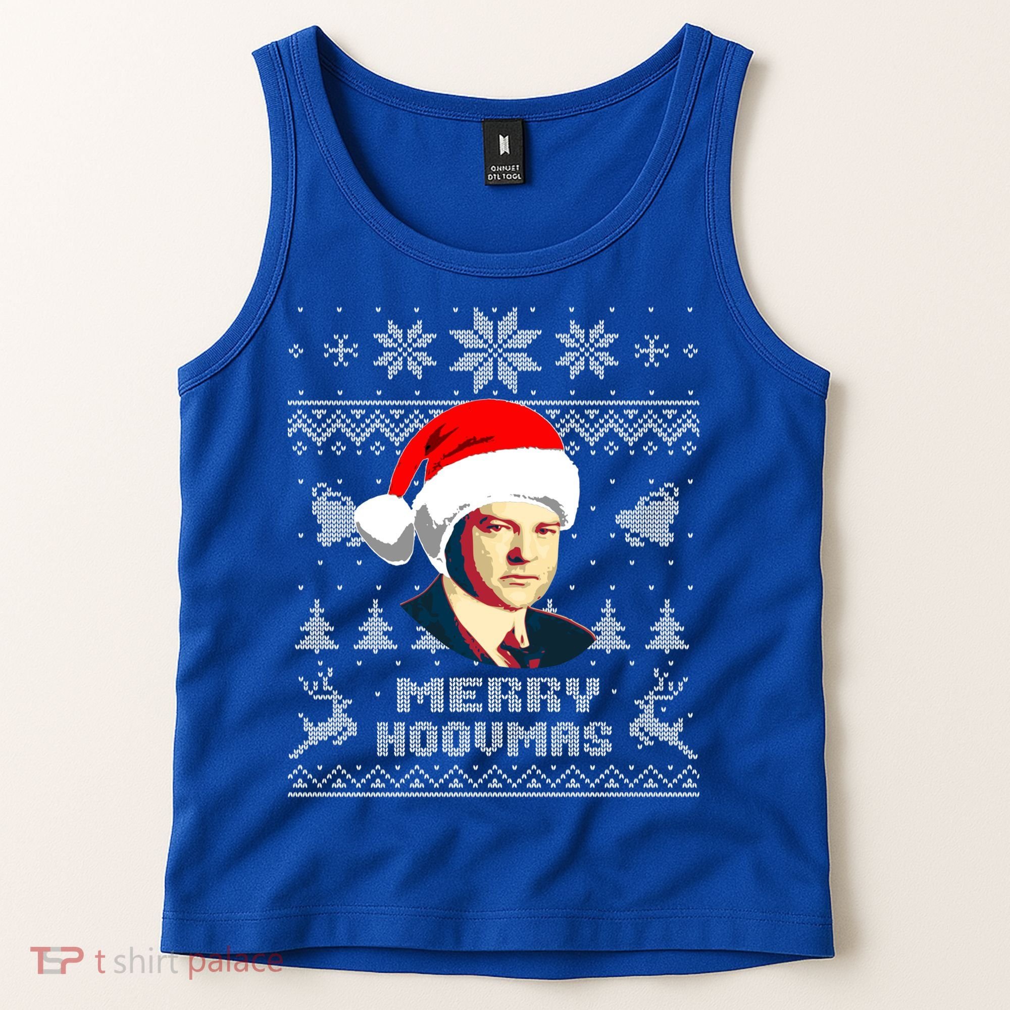 Herbert President Hoover Funny Christmas Holiday Xmas Gift Tank Top