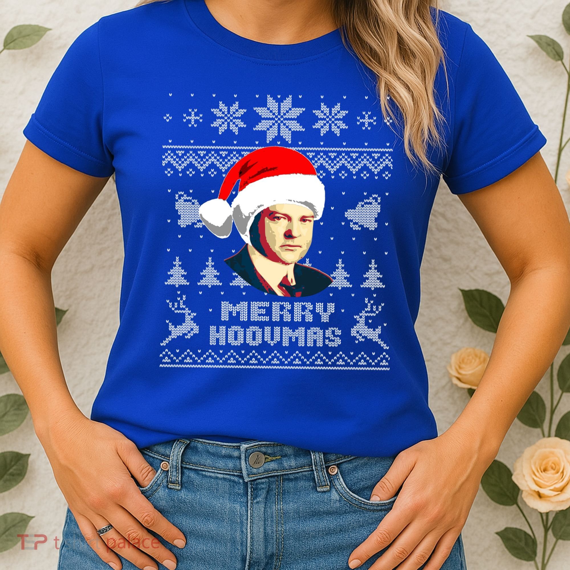 Herbert President Hoover Funny Christmas Holiday Xmas Gift Women's T-Shirt