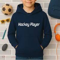 Hockey Player Kids Hoodie thumb 2
