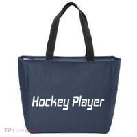 Hockey Player Tote Bag thumb 0
