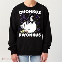 Honkus Ponkus Halloween Goose Meme Parody Chonkus Pwonkus Women's Sweatshirt thumb 0
