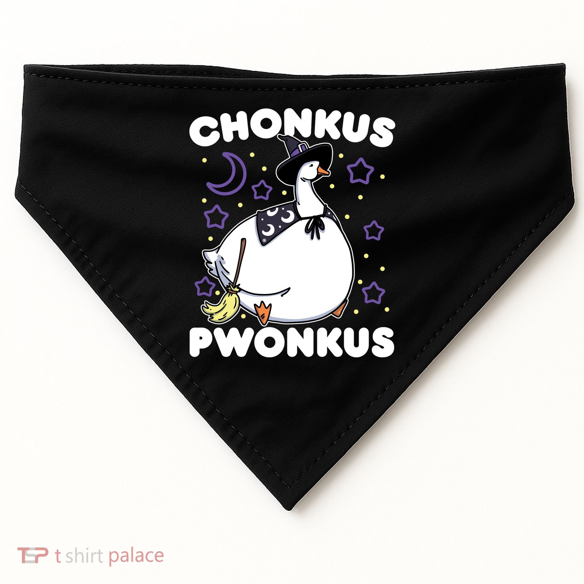 Honkus Ponkus Halloween Goose Meme Parody Chonkus Pwonkus USA-Made Doggie Bandana