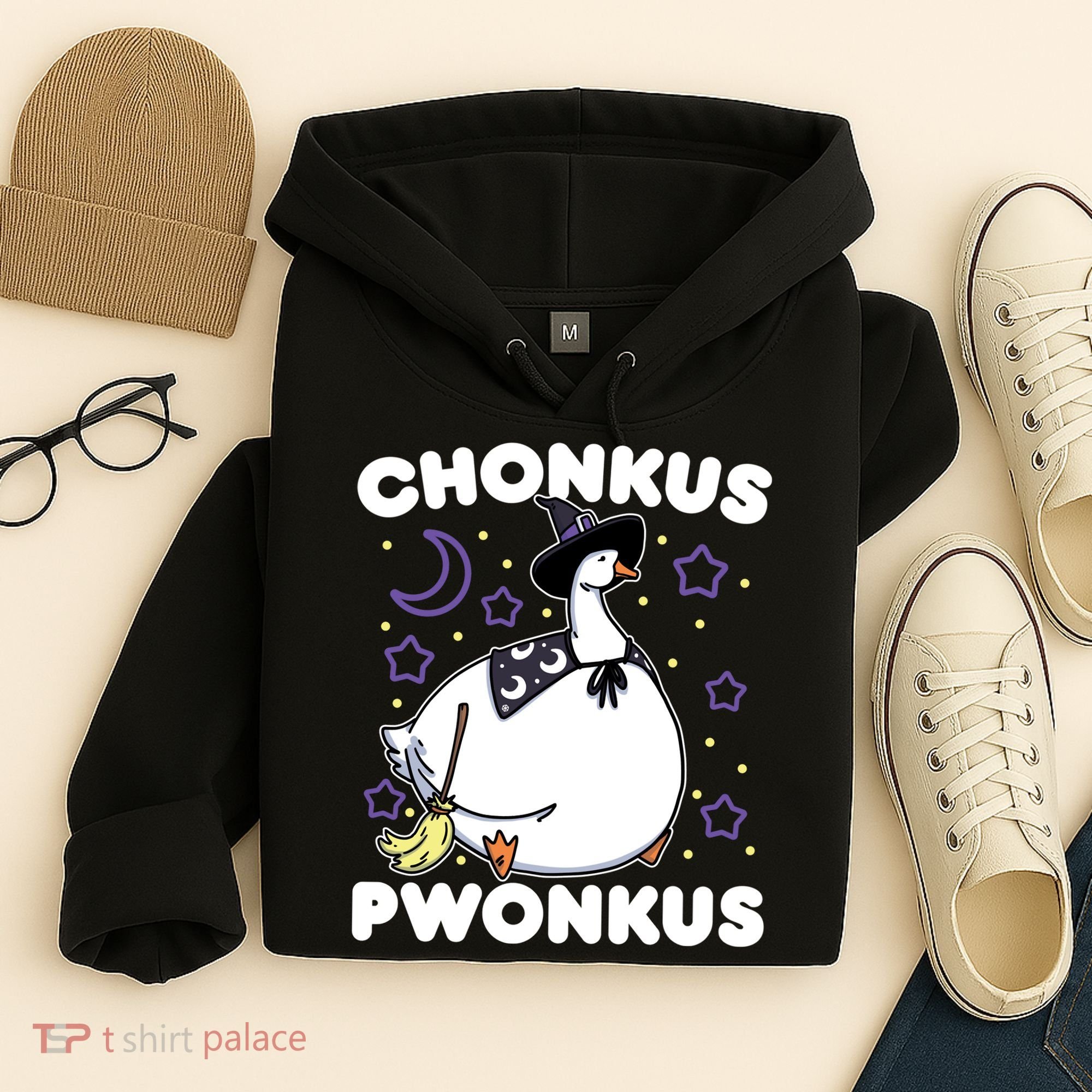 Honkus Ponkus Halloween Goose Meme Parody Chonkus Pwonkus Hoodie