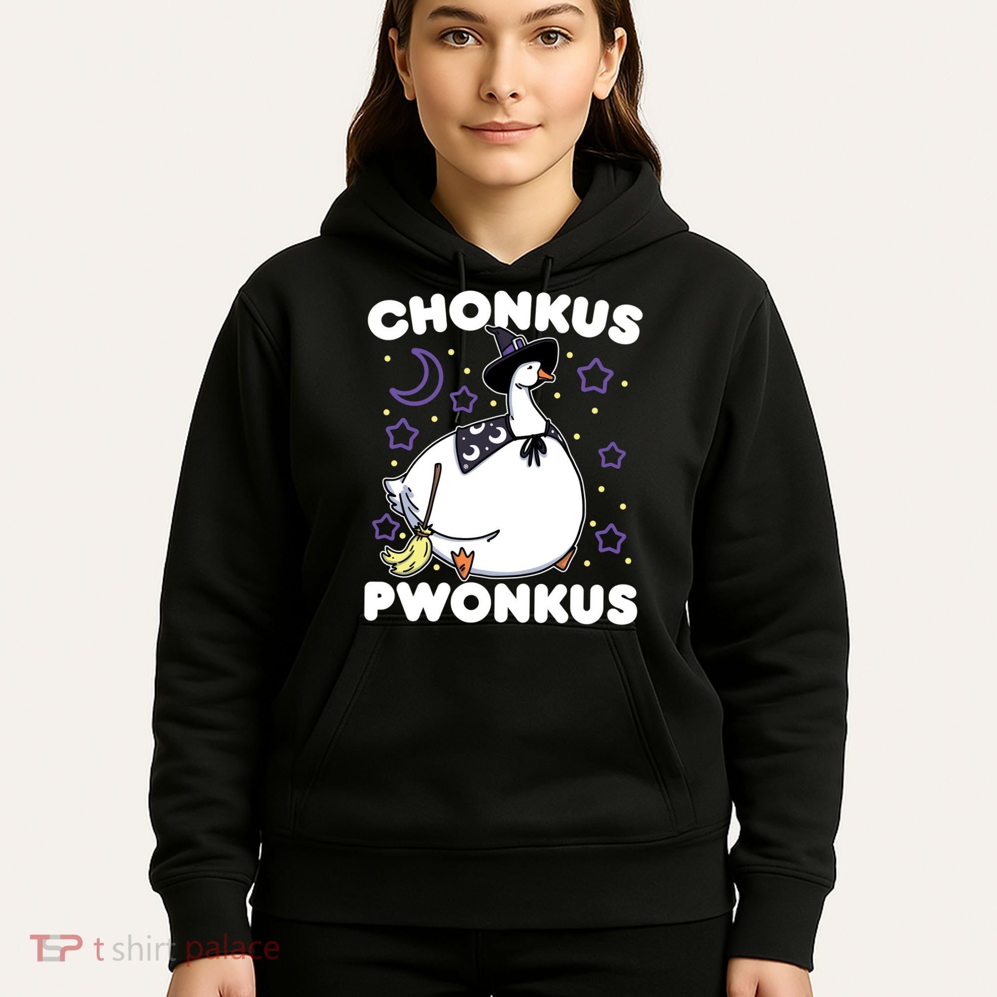 Honkus Ponkus Halloween Goose Meme Parody Chonkus Pwonkus Hoodie