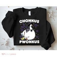 Honkus Ponkus Halloween Goose Meme Parody Chonkus Pwonkus Sweatshirt thumb 2