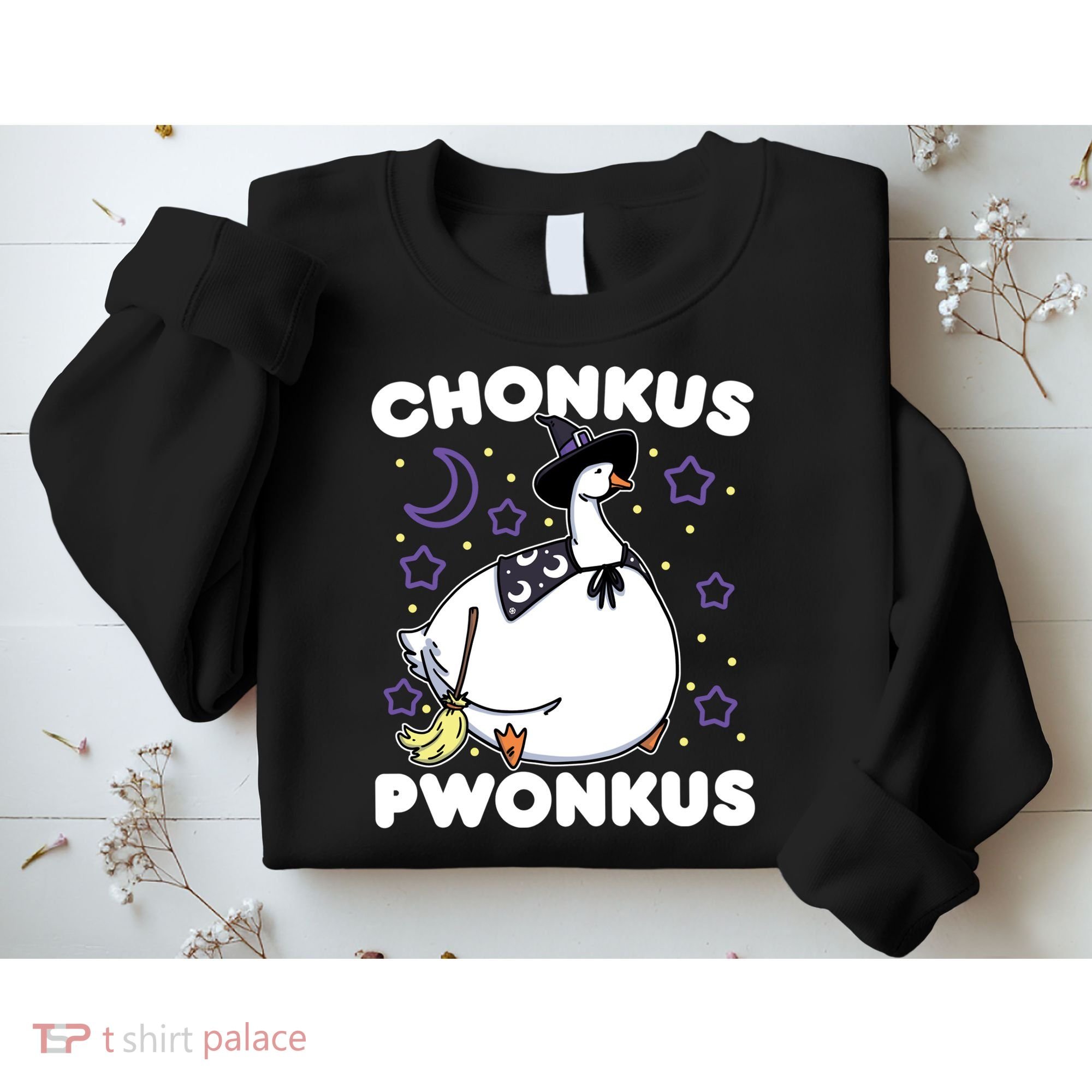 Honkus Ponkus Halloween Goose Meme Parody Chonkus Pwonkus Sweatshirt